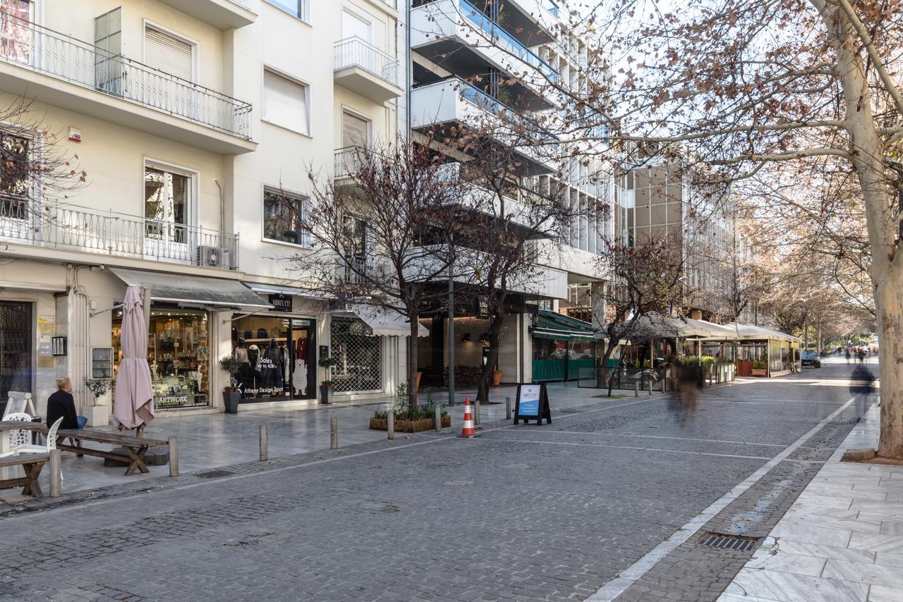Acropolis Heart 1Bd Apartment In Plaka By Upstreet Athens Luaran gambar